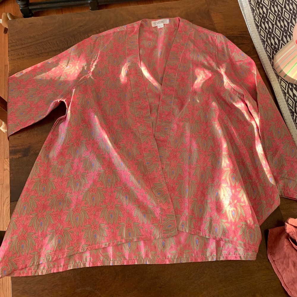 silk top from Nepal